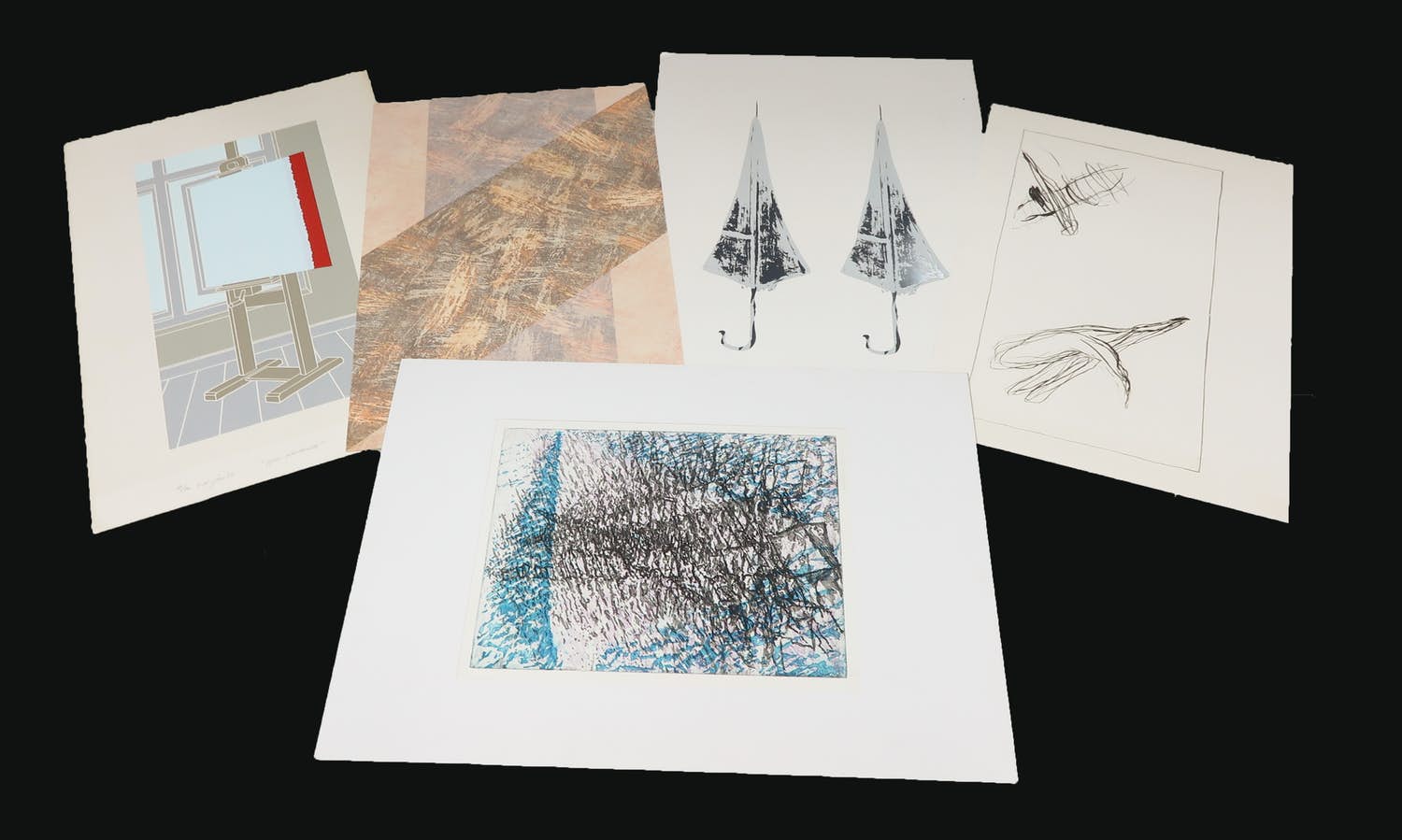 Bert Haaitsma - en andere - Lot van 10 werken op papier kopen? Bied vanaf 1!