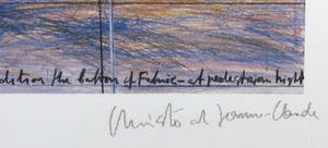Christo - Handgesigneerd exemplaar The Gates - Ingelijst kopen? Bied vanaf 1!