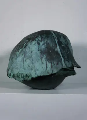 Kiny Copinga - Groot en zwaar bronzen beeld, Mestkever kopen? Bied vanaf 1000!