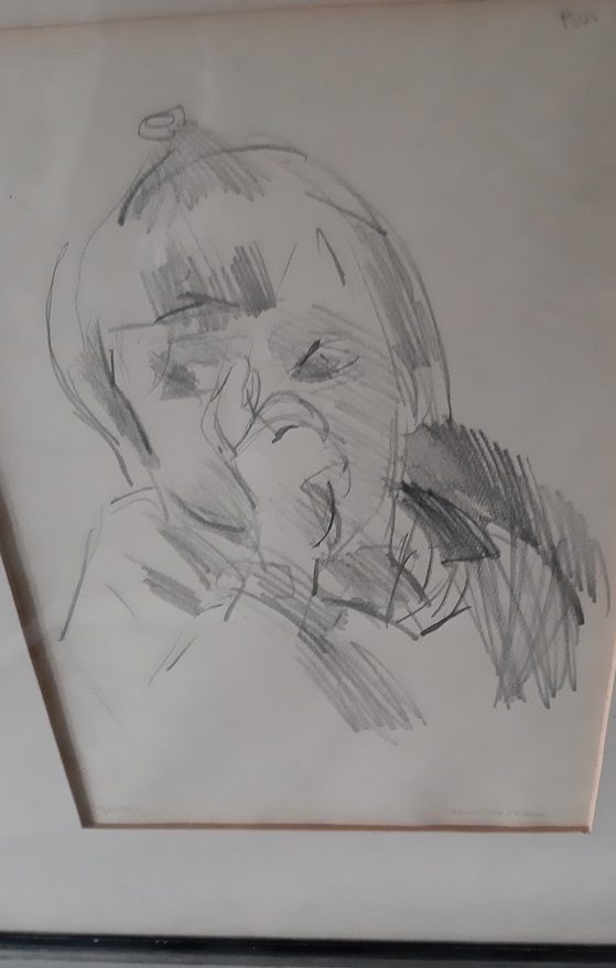 Paul Overhaus - 3 portrettekeningen kopen? Bied vanaf 1!