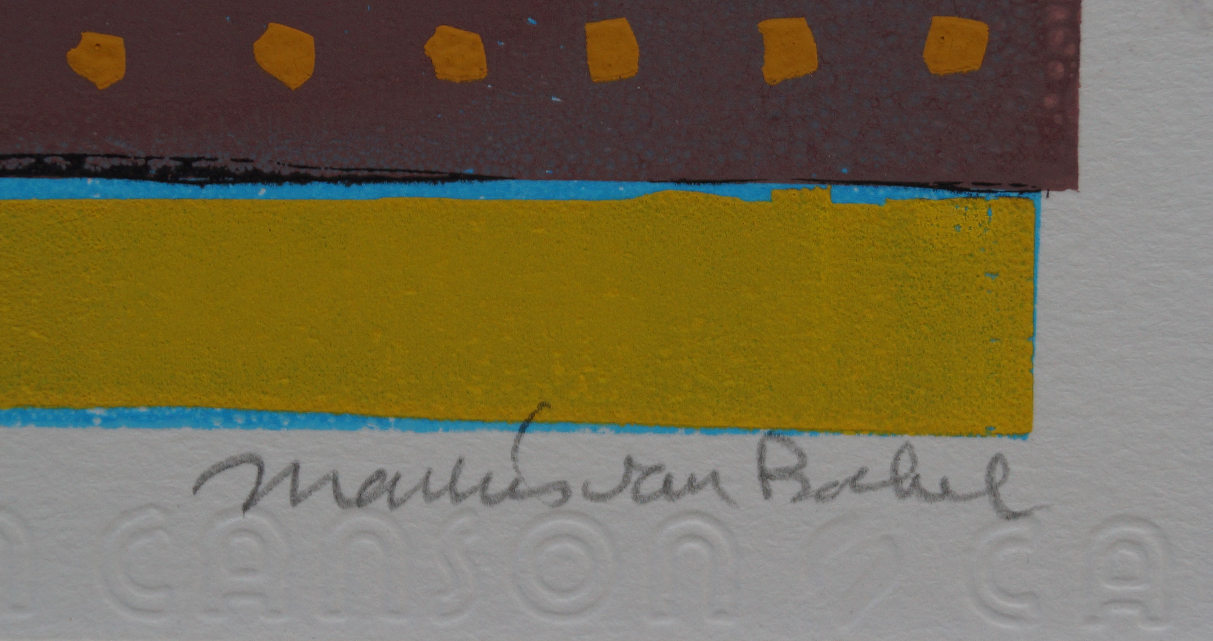 Marlies van Boekel - gesigneerde zeefdruk kopen? Bied vanaf 20!