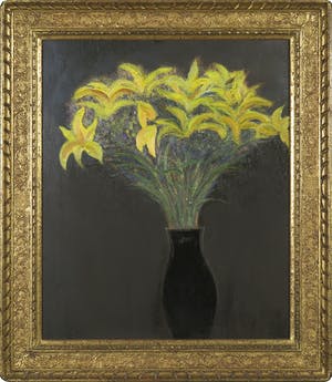 Dolf Henkes - Olieverf op paneel, Bloemstilleven kopen? Bied vanaf 400!
