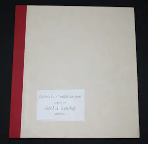 Gerd Renshof - catalogus 1998 Genève - gesigneerd, oplage 32 (handwerk) kopen? Bied vanaf 50!