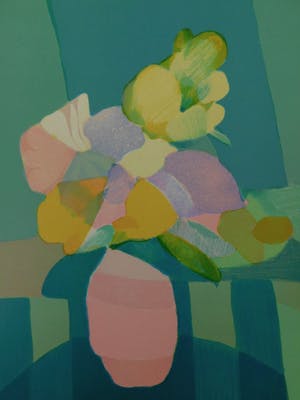 Freddy Defossez - Vase Mauve kopen? Bied vanaf 20!