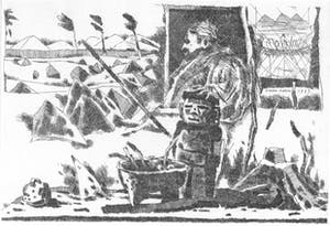 Simon Koene - Stilleven met Kon-Tiki-beeld (Peru) kopen? Bied vanaf 20!