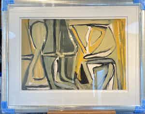 Bram van Velde - Zonder titel verkocht voor € 650!