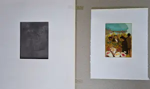 Willy Belinfante - Fraaie kleuren ets "bloemenmarkt" - beperkte oplage (42/60) potloodgesigneerd kopen? Bied vanaf 48!