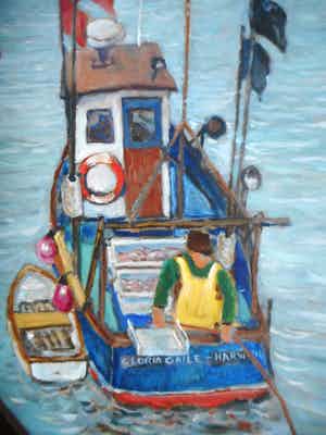 Piet Mulder - LOCAL FISHERMAN HARWICH. verkocht voor € 1!