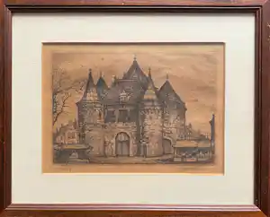 Jan Poortenaar - De Waag in Amsterdam verkauft für € 45!