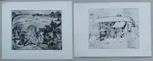Jan Wiegers - 2 etsen verkauft für € 90!