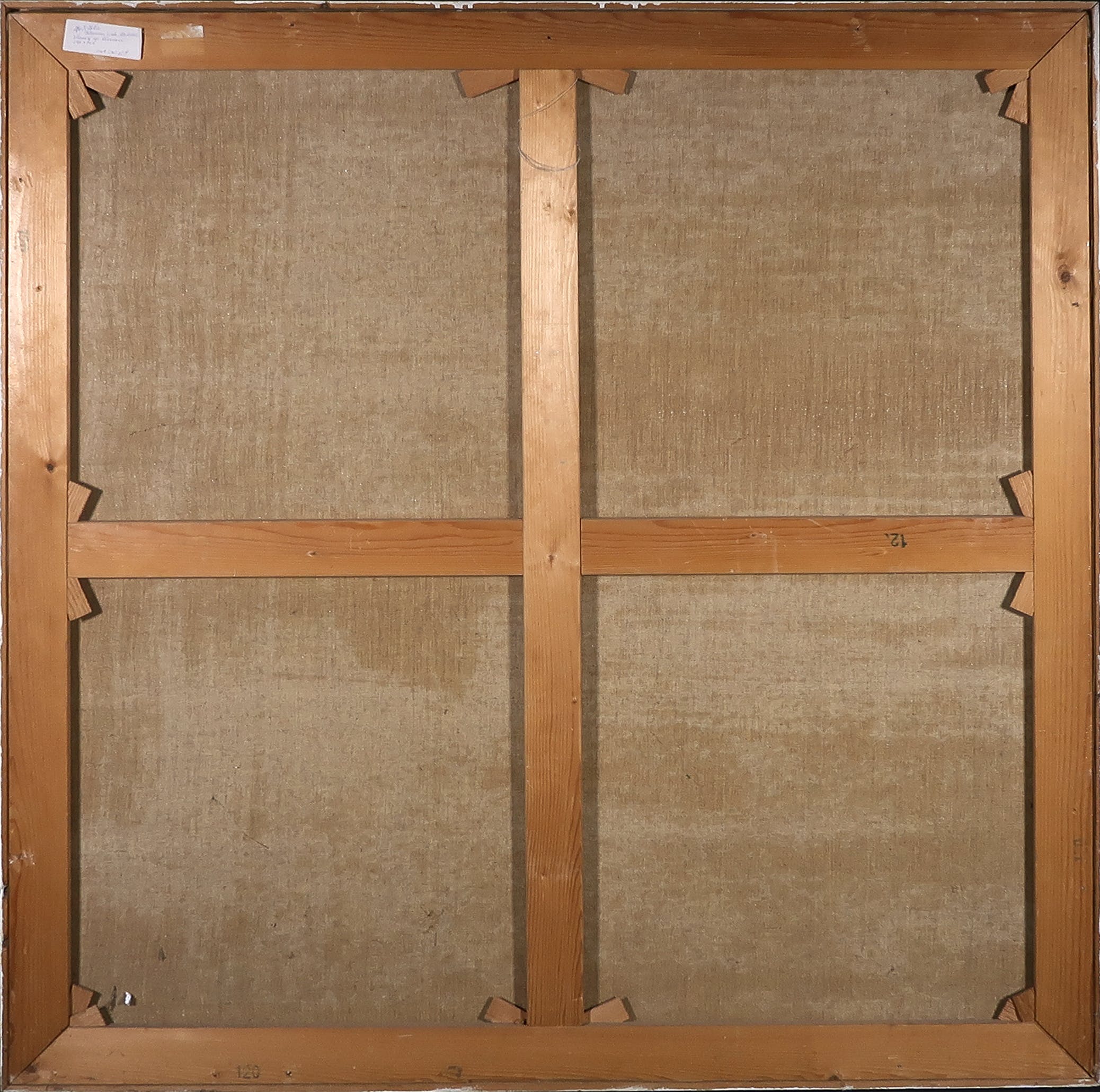 Franscz Witte - Olieverf op doek, Meditatie - Ingelijst (Groot) kopen? Bied vanaf 350!