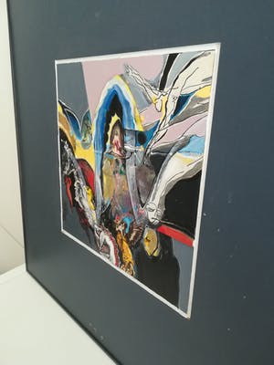 Paul Koning - unicum, originele collage kopen? Bied vanaf 85!