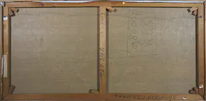 Piet de Walle - Acryl op doek, Abstract 8 - Ingelijst (Groot) kopen? Bied vanaf 35!