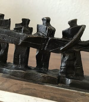 Frans Steginga - Artihove ,Beeld op perspex sokkel, gesigneerd kopen? Bied vanaf 1!