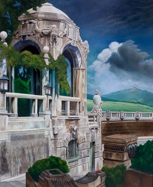 Henry Lantzius - Arcadisch landschap, olieverf op doek (best groot, netjes ingelijst) kopen? Bied vanaf 350!