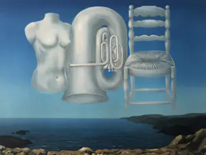 Buy Rene Magritte - (naar), Le Temps menaçant, Lithografie? Bid from 475!