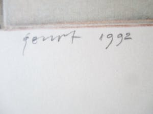 Geurt van Dijk - Litho "Scene II" kopen? Bied vanaf 45!