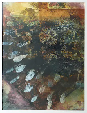 AcheterAnna Eickholt - Gemende techniek , Onderwaterwereld – Lijst, 65½ x 50½ cm? Enchérissez de 50!