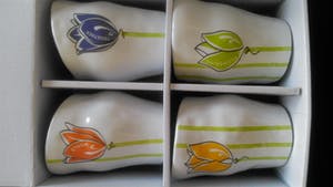 Corry Ammerlaan - Stapelbekers Together flowering the world kopen? Bied vanaf 19!