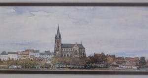 Frans van den Berg - Gezicht op Thorn (Limburg) kopen? Bied vanaf 20!