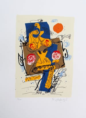 Kees Salentijn - zeefdruk -1997 kopen? Bied vanaf 49!