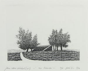 Jan van Winkel - Ets, Zes bomen kopen? Bied vanaf 1!