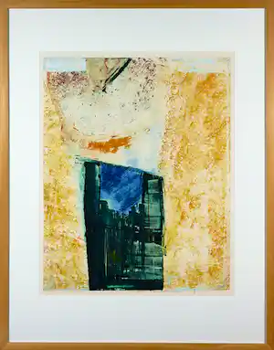 Susan Schildkamp - Ets / Monotype, Zonder titel - Ingelijst verkauft für € 42!