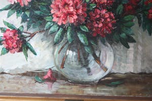 Jeanette Slager - Rhododendrons in glazen vaas kopen? Bied vanaf 425!