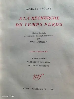 Kees van Dongen - A la recherche du temps perdu kopen? Bied vanaf 375!