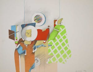 Pierre van Soest - Litho, Zonder titel kopen? Bied vanaf 20!