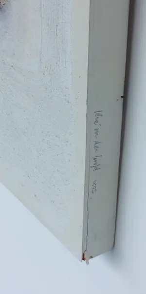 Rene van der Hoofd - Gemengde techniek op hout, Silence & Smooth kopen? Bied vanaf 250!