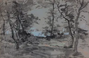 Paul Bodifee - Lot van 7 werken (schilderijen + 1 werk op papier), Landschappen kopen? Bied vanaf 200!