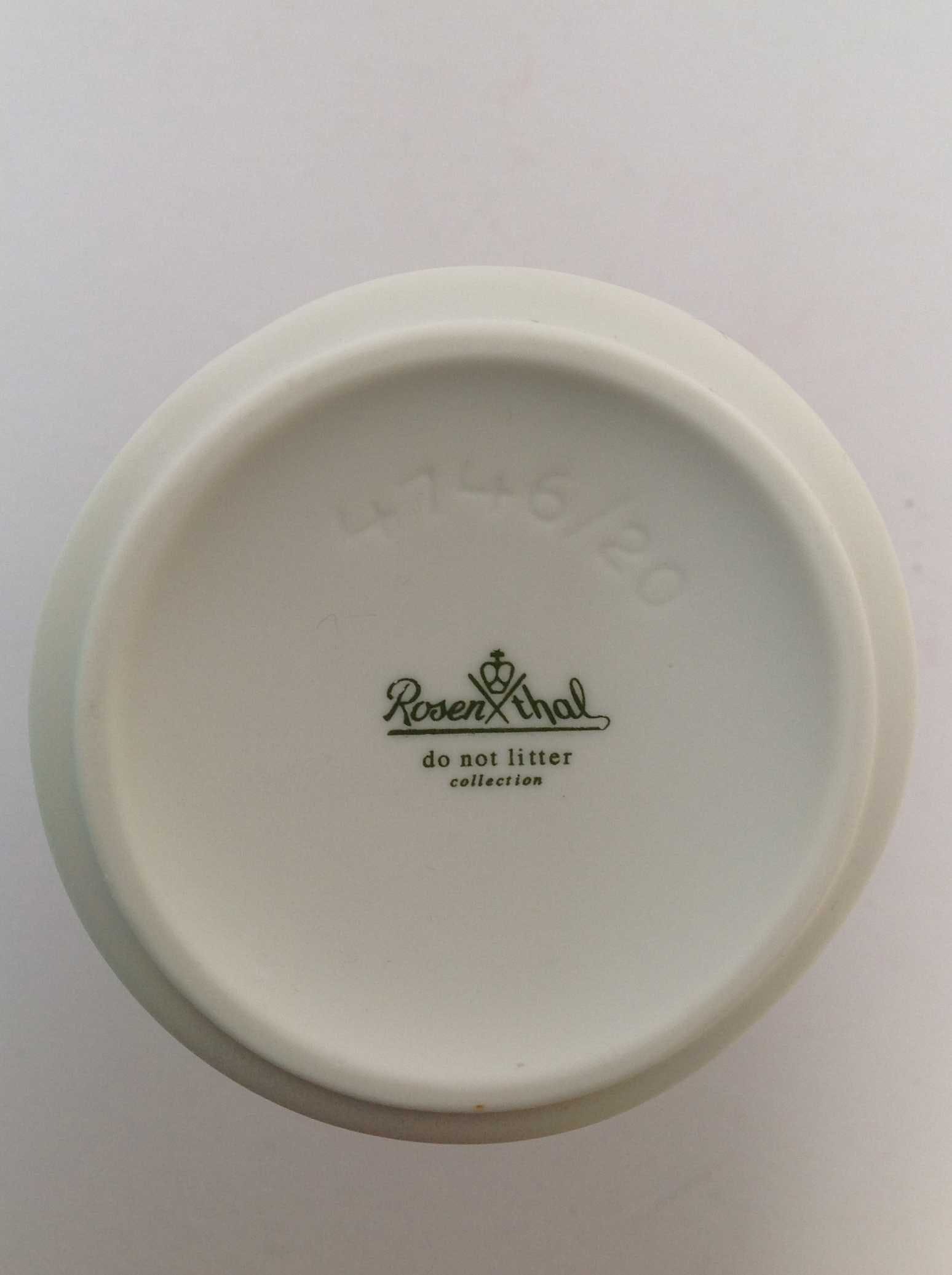 Rosenthal - Blikvaas Crazy Can biscuit (mat) porselein wit hoogte 20,5 cm kopen? Bied vanaf 45!