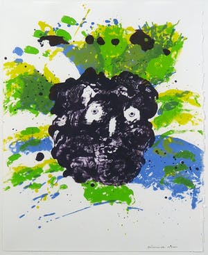 Jef Diederen - Lithografie, Mooi Hoofd - Ingelijst kopen? Bied vanaf 1!