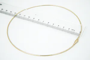 Stijlvolle 18 karaats geel-gouden flexibele zg. "Spang" of "Omega" halsketting. kopen? Bied vanaf 370!