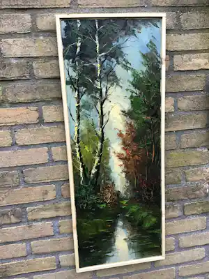 Gerardus Johannes Ernens - Bosbeek. vendu pour 100€ !