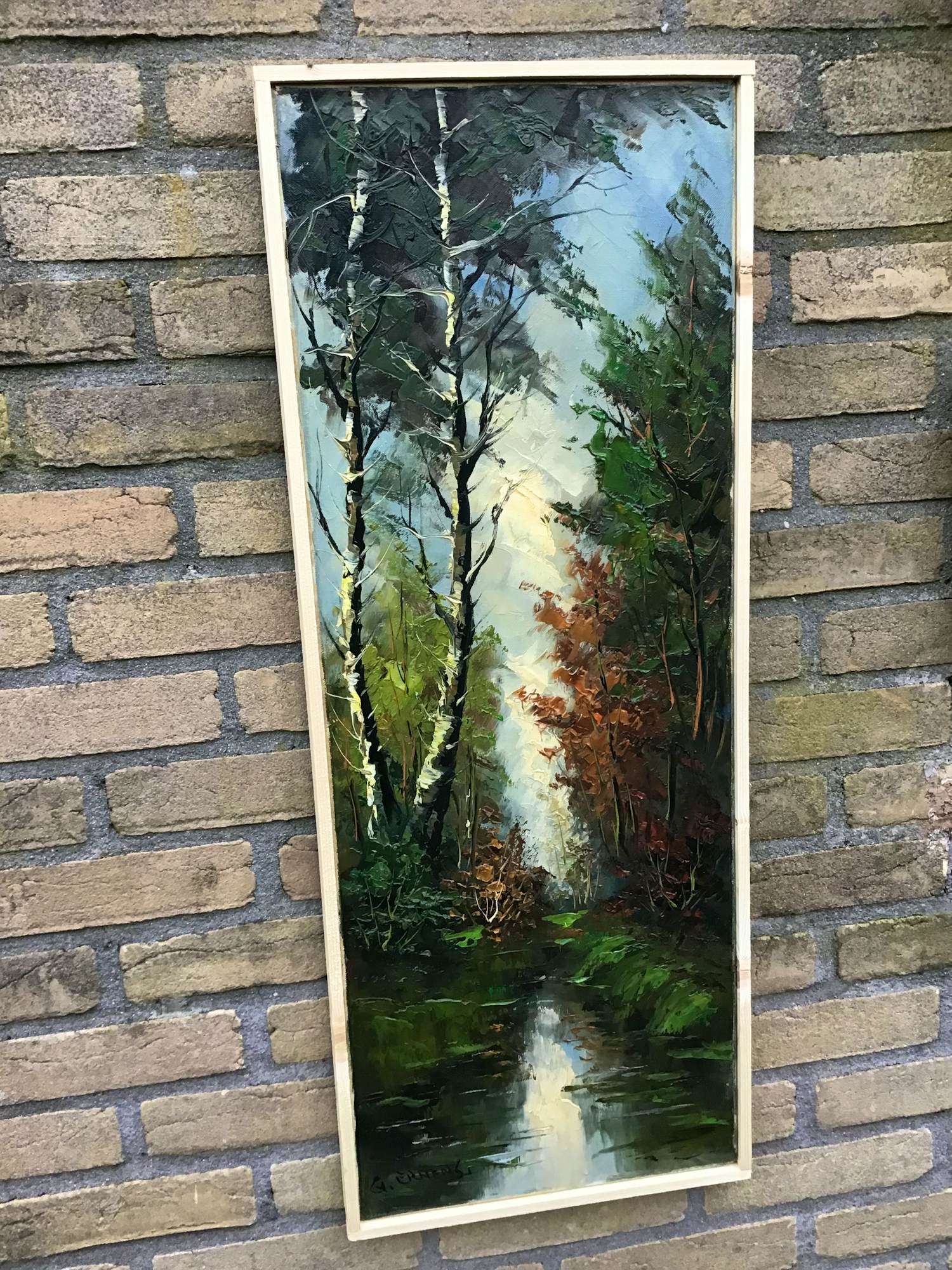 Gerardus Johannes Ernens - Bosbeek. kopen? Bied vanaf 125!