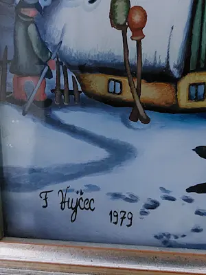 Franjo Vujcec - Winterlandschap kopen? Bied vanaf 250!