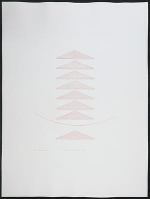 Ko Oosterkerk - Kleurenets, Acht driehoeken met boog kopen? Bied vanaf 1!