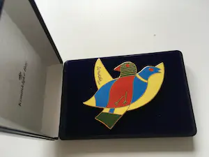 Corneille - Zeldzame broche van Corneille nieuw in doos kopen? Bied vanaf 65!