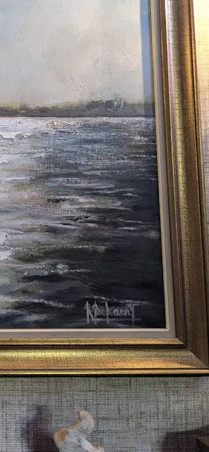 René Bekaert - Impressionistisch schilderij van een meer kopen? Bied vanaf 550!