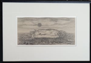 Eugene Brands - Potloodtekening: Surrealistische voorstelling - 1946 kopen? Bied vanaf 475!