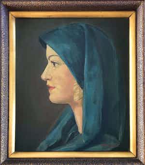 Josef Van Dieltjens - Mooi schilderij - Gesigneerd verkocht voor € 65!