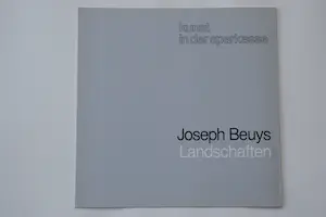 Joseph Beuys - "Landschaften", Begleitheft zur Ausstellung, handsigniert kopen? Bied vanaf 200!