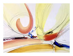 Eduard von Fellenberg - Abstract, zonder titel kopen? Bied vanaf 50!