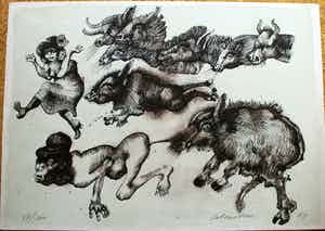 Jan Lebenstein - geen idee verkocht voor € 110!