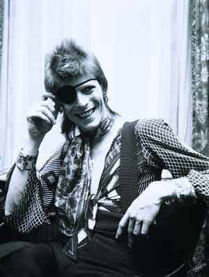 Nico Koster - Portret van David Bowie in het Amstel Hotel in 1973 verkocht voor € 150!