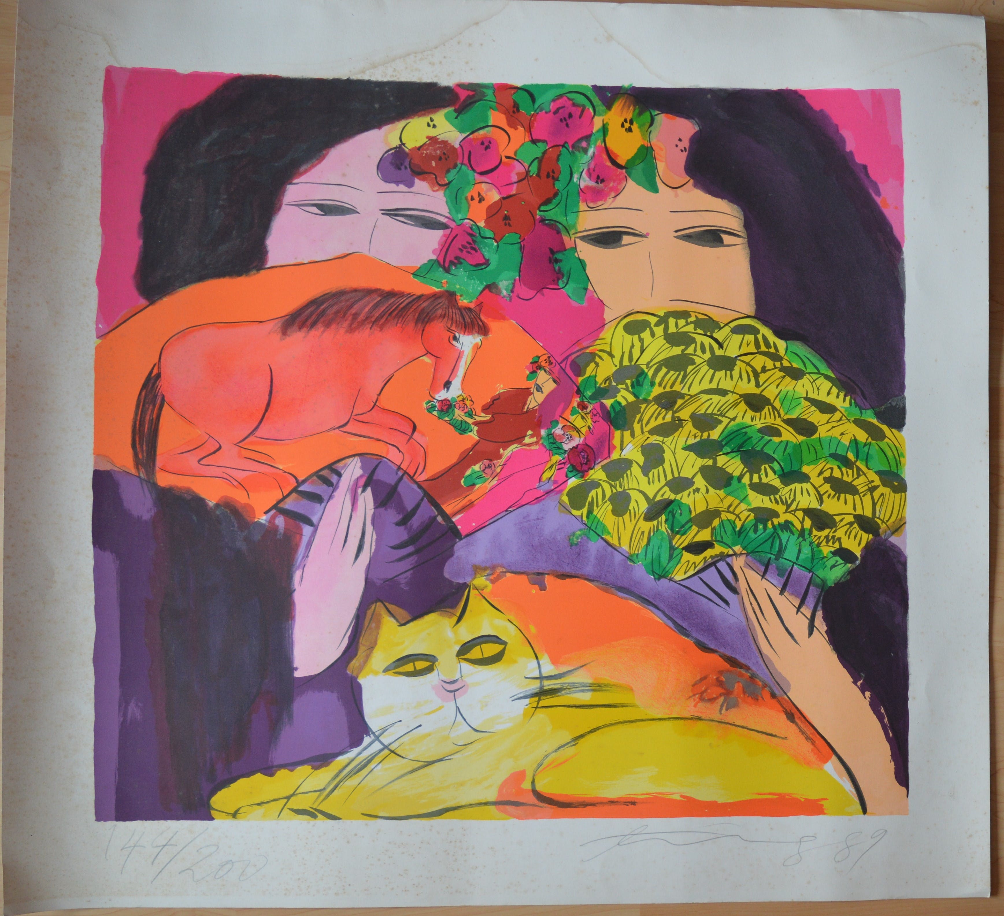 Walasse Ting - Springtime is here. kopen? Bied vanaf 1!