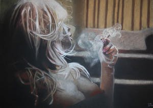 Niet of onleesbaar gesigneerd - Smoking Hot kopen? Bied vanaf 1!