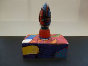 Clemens Briels - Sculptuur/flessenstop incl. originele verpakking kopen? Bied vanaf 35!